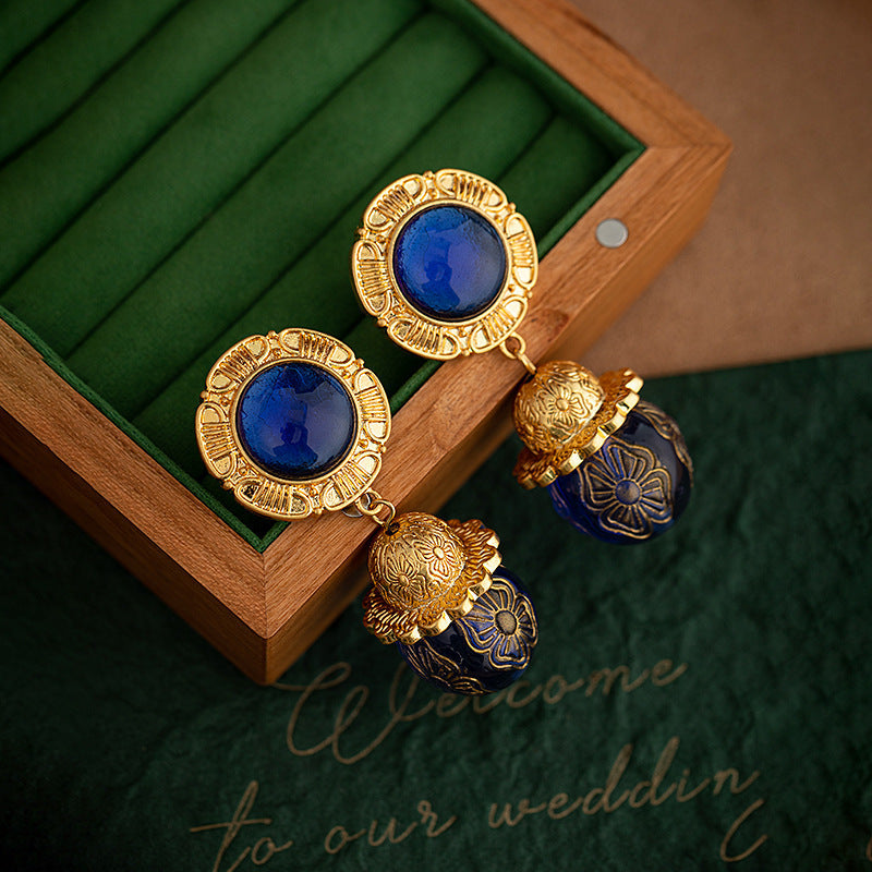 Palace Style Temperament Vintage Women Earrings-4