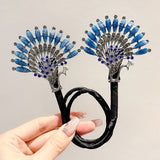 Peacock Tail Hairpin Hair accessories-1