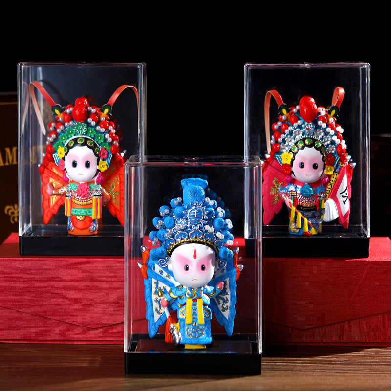 Peking Opera Mask Character Ornaments Home Accessories-1