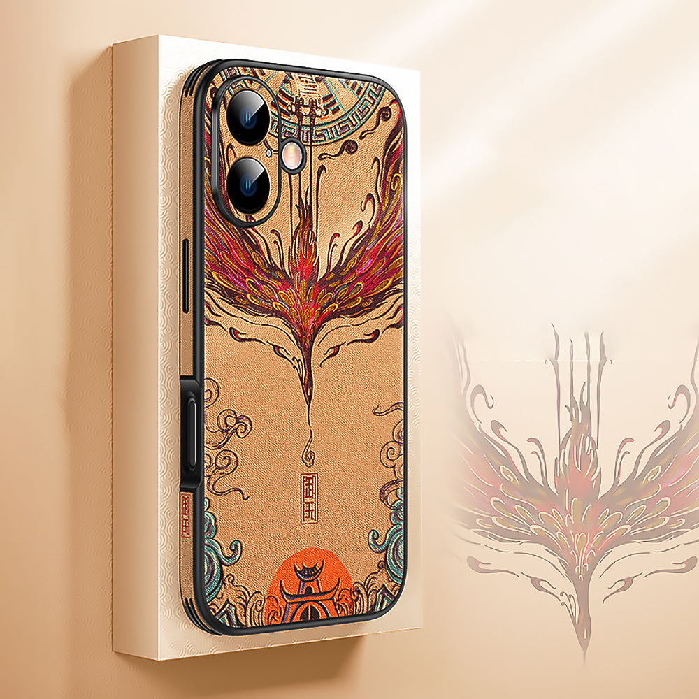 Phoenix Rides the Sky Apple iPhone 
16 Mobile Phone Case-1