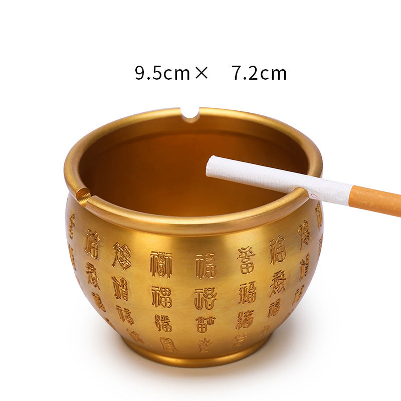 Pure Copper Ashtray Household-5