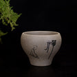 Retro Bowl Stoneware Tea Cup Large Ceramic Creative Single-1