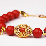 Ruyi Fulu Cinnabar Bracelet-4