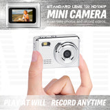 Mini Compact HD Camera in Metallic Color Portable Gift for Travelers-6