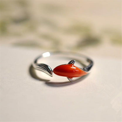 Simple Transit Koi Adjustable Opening Ring-1