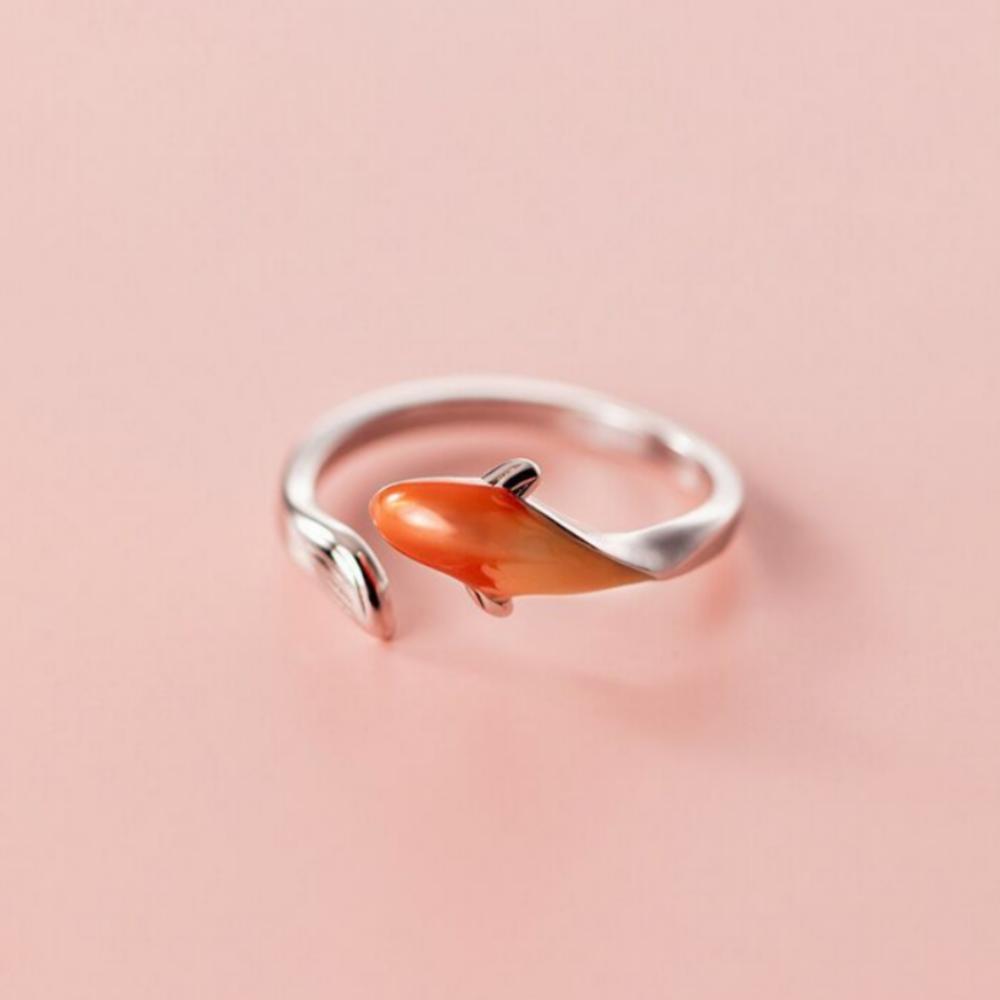 Simple Transit Koi Adjustable Opening Ring-3