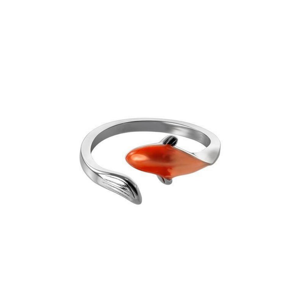 Simple Transit Koi Adjustable Opening Ring-5