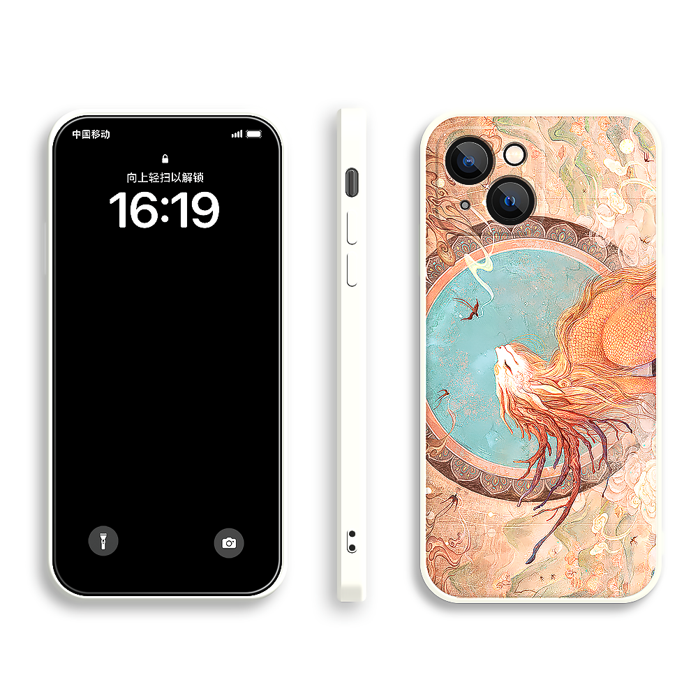 SuanNi Dragon Silicone Phone Case-3