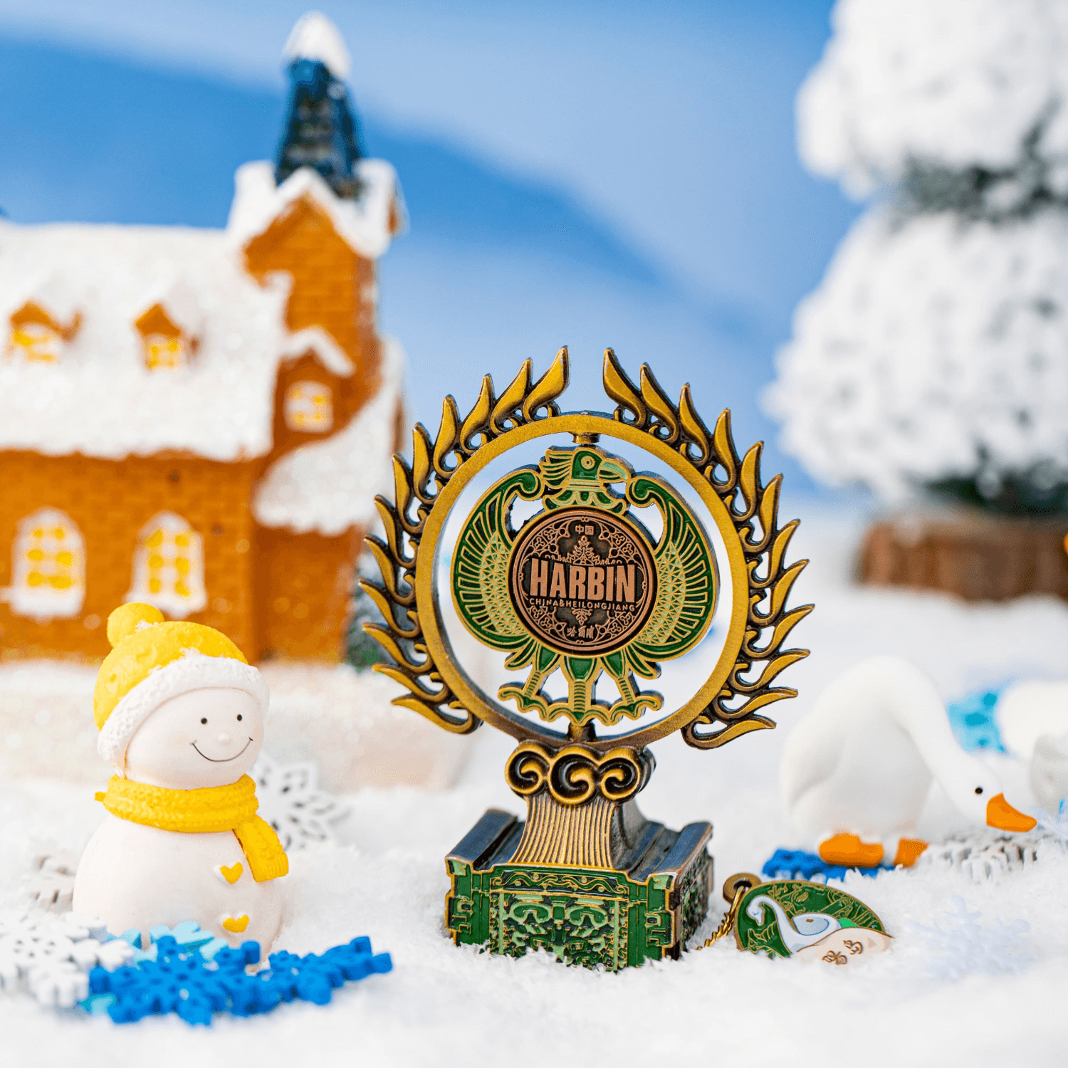 Harbin Sun Island Fridge Magnet Summer Landmark Gift-2