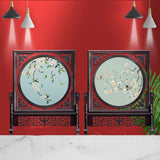 Suzhou Silk Hand Embroidery Art Handicraft Desktop Screen Ornaments-7