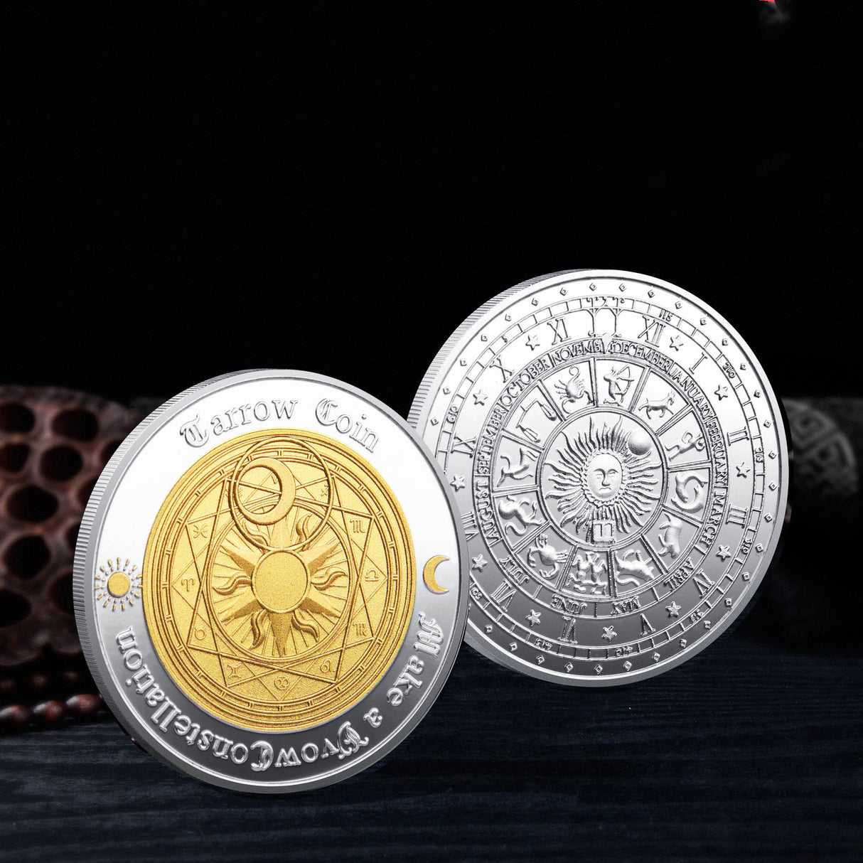 Tarot Wish Coin Lucky Constellation Commemoration-2