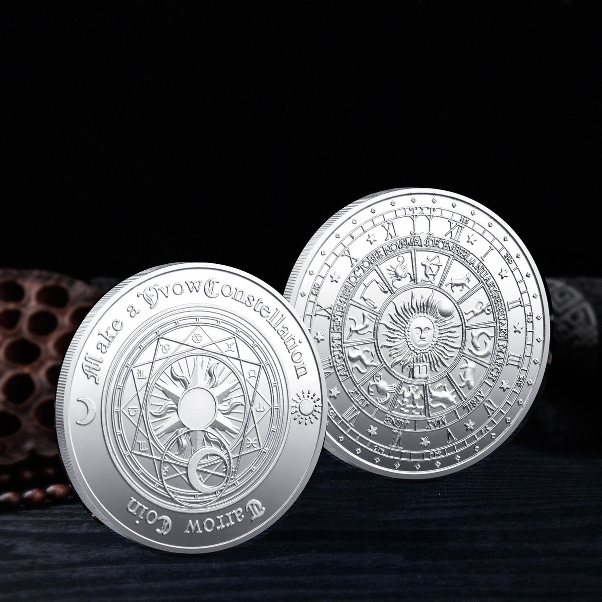 Tarot Wish Coin Lucky Constellation Commemoration-7