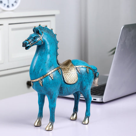 Terracotta Warriors Series Golden Arms and Iron Horses Home Decoration-1