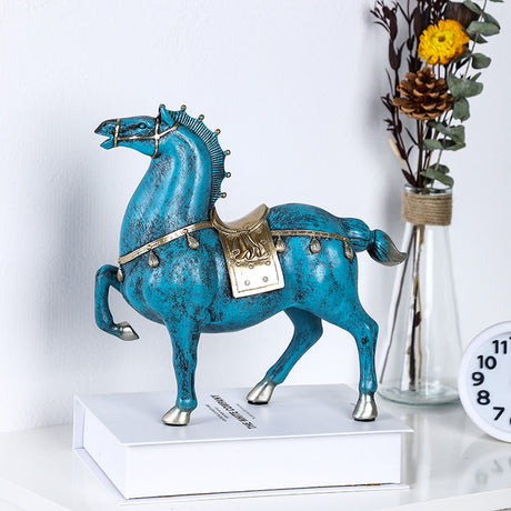 Terracotta Warriors Series Golden Arms and Iron Horses Home Decoration-2
