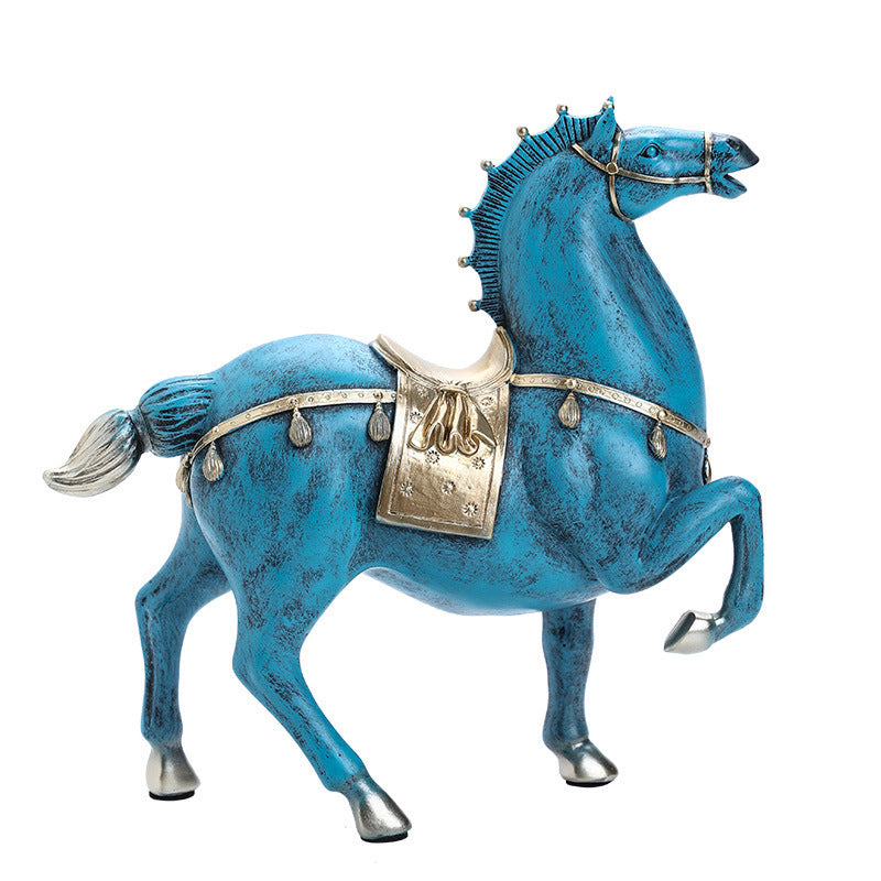 Terracotta Warriors Series Golden Arms and Iron Horses Home Decoration-6