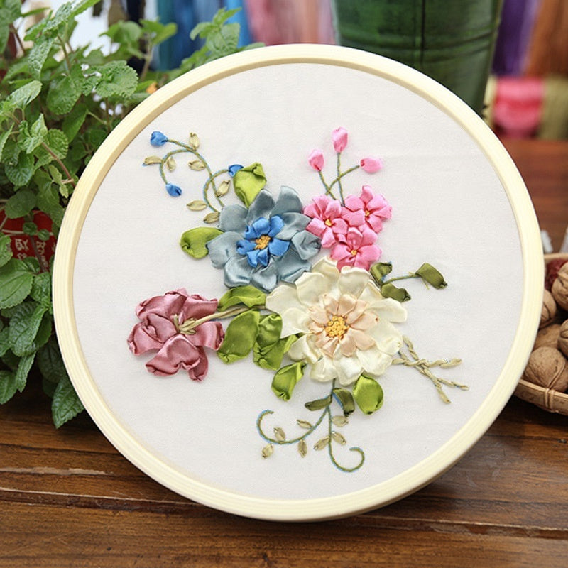 Three-dimensional Floral Embroidery Material Package-3