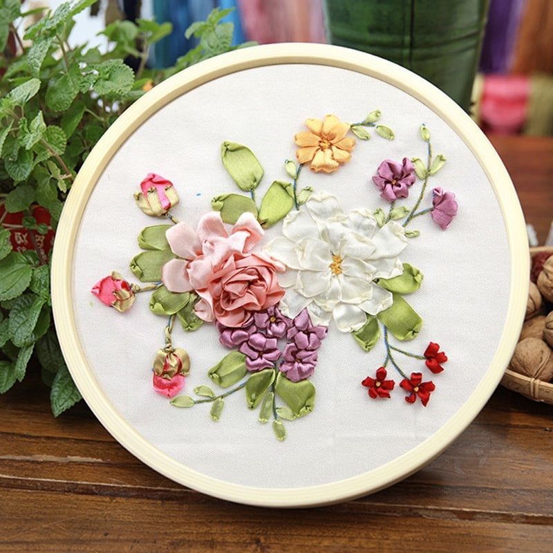 Three-dimensional Floral Embroidery Material Package-5