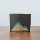 Vintage Stoneware Black Tea Cup Handmade Chinese Master Cup-3
