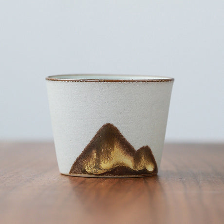 Vintage Stoneware Black Tea Cup Handmade Chinese Master Cup-4
