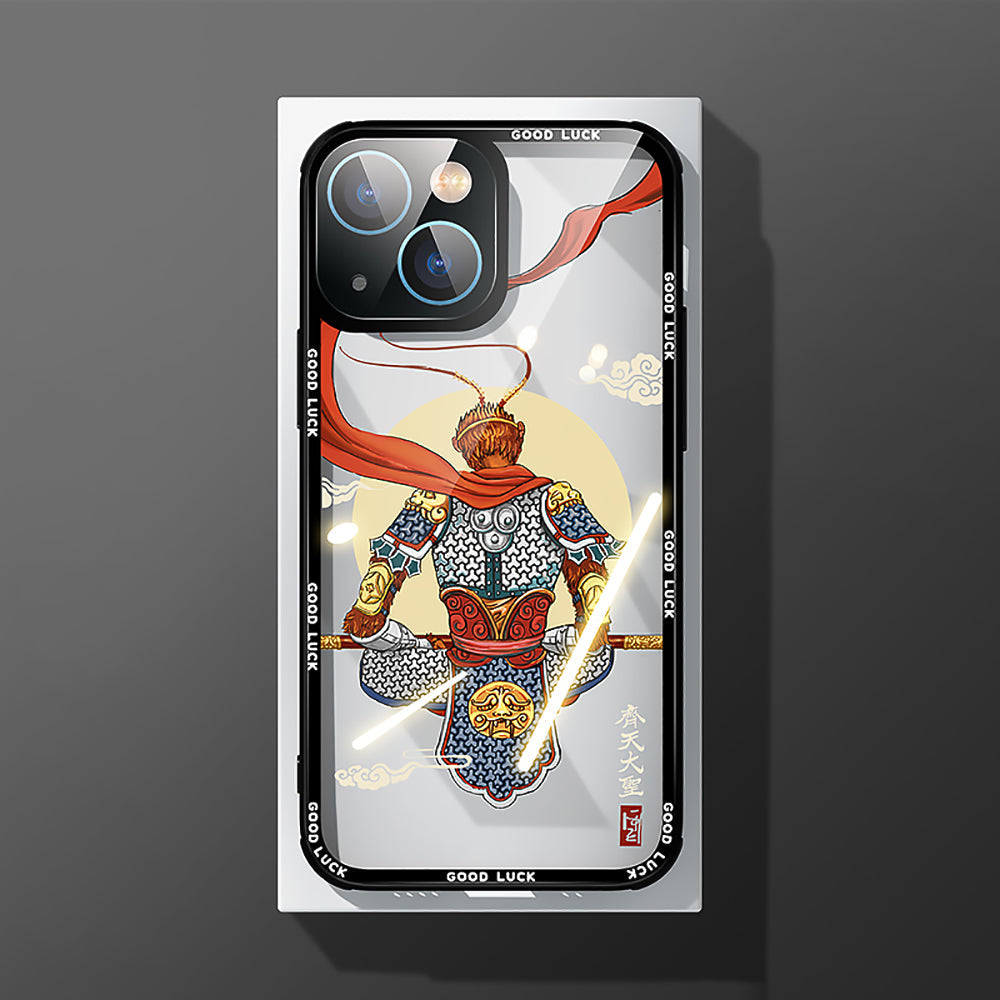 Wukong Series Apple iPhone Mobile Phone Case-4