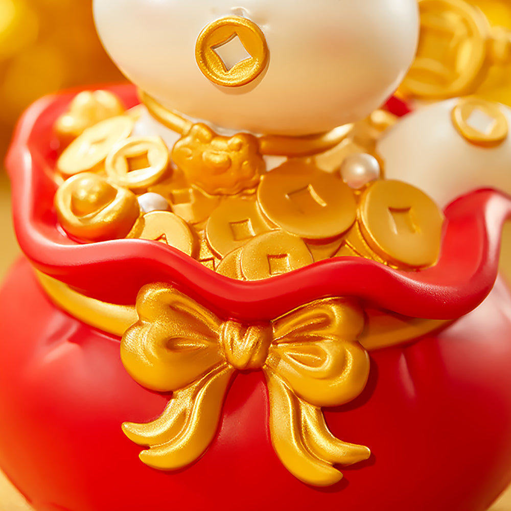 Year of the Snake Cute Snake Piggy Bank Ornament Chinese New Year Gifts-4