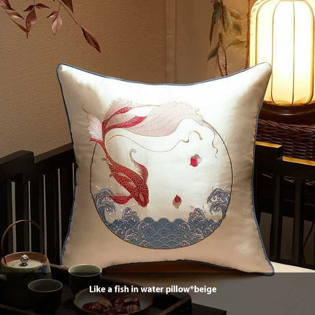 Chinese Classical Hand-embroidered Pillow Cases-17