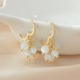 Fashion Temperament Earrings Female Net Red Simple Earrings