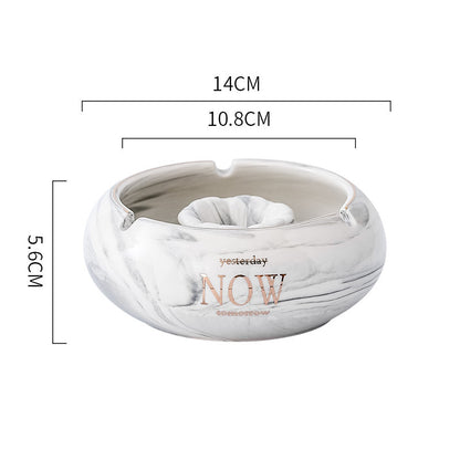 Personality Trend Ceramic Ashtray Creative Home