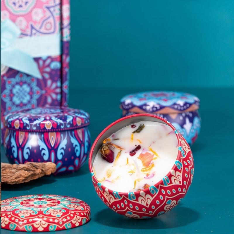 Dried Flower Scented Candle Gift Box