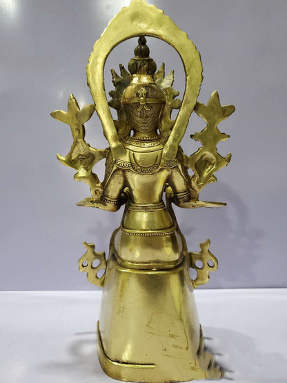 Bronze Maitreya Future Buddha Jampa Tantric Statue