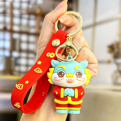 Cute Edition Joyful Dragon King Keychain-5