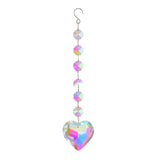 Artificial Crystal Octagon Bead Pendant