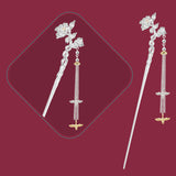 Four Beauties of Ancient China Series Silver Hairpin-3