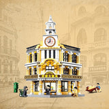 China Building Blocks Shanghai Street Scene Small Pellet Puzzle Toys