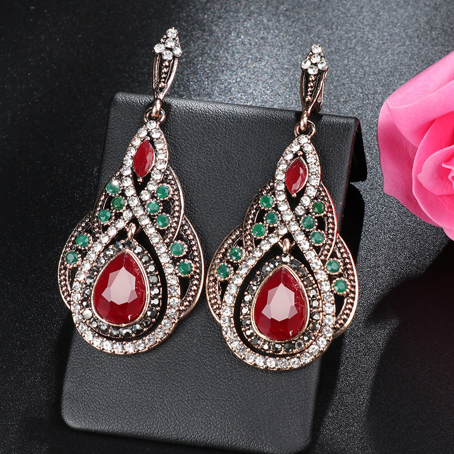 Retro Wild Temperament Banquet Earrings Earrings