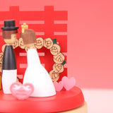 Music Box Music Box Wooden Base Crafts Creative Birthday Qixi Valentine's Day Gift Home Decoration