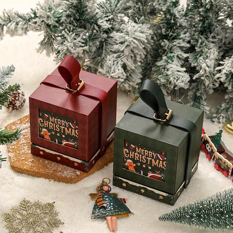 Christmas Gift Wrap Portable Gift Box Packaging Bag