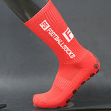 Round Silicone Sucker Non Slip Football Socks