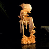 Handicraft Ornament Chinese Home Living Room Woodcarving Decoration