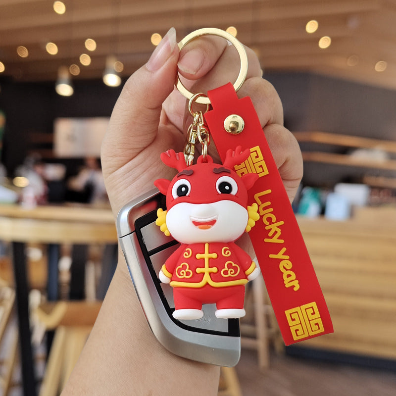 Creative Cute Little Dragon Shape Keychain Pendant