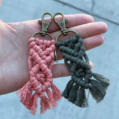 Hand Woven Keychain Bag Pendant