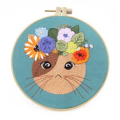 Cartoon Cat Series 3D Embroidery Material Package-2