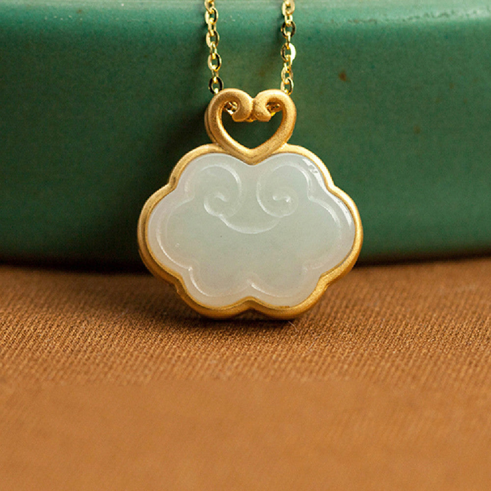 The New Hotan White Jade Necklace