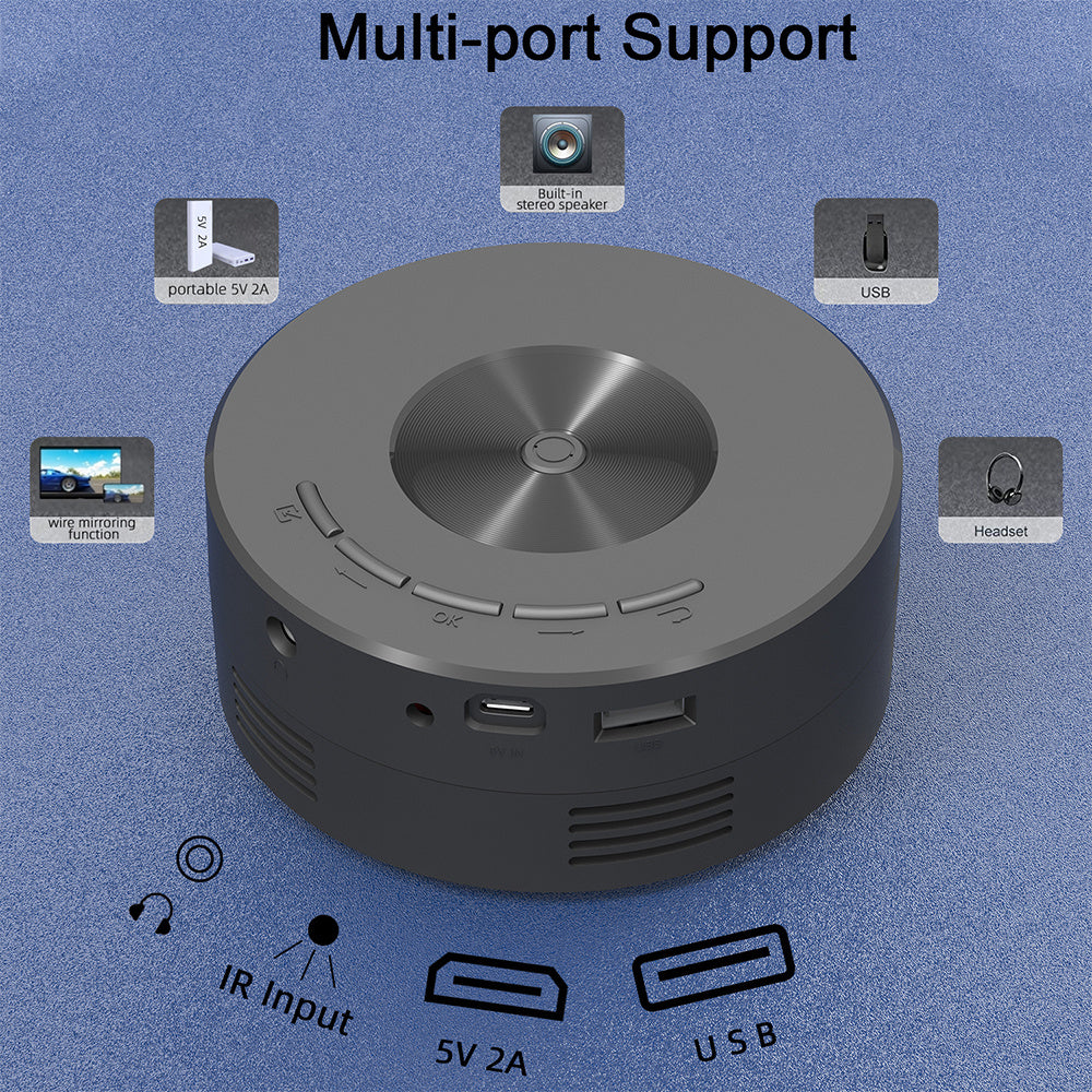Mini Portable Home Projector Children's Phone Projection