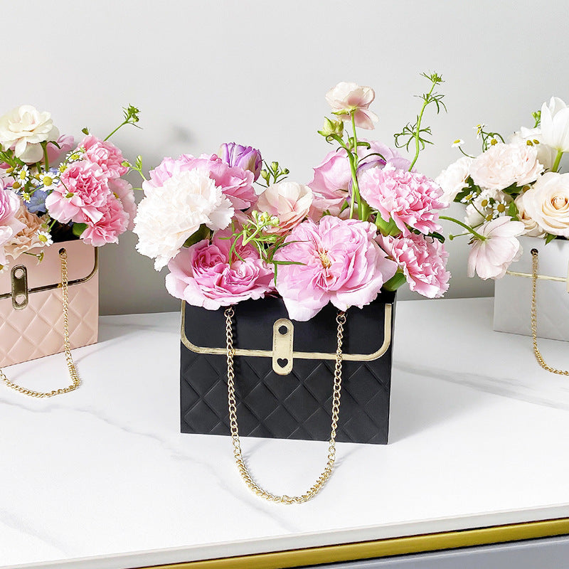Creative Gift Wrap Flower Rectangular Gift Packaging Bags
