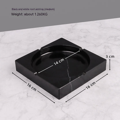 Modern Minimalist Marble Ashtray Creative Personality