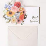 Creative Flower Teacher's Day Stereoscopic Greeting Cards Blessing Card