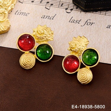 Retro Chinese Style Earrings High Court