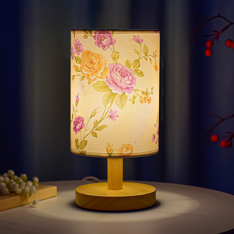 Bedside Flower Illustrations Cozy Sleep Night Lights-4