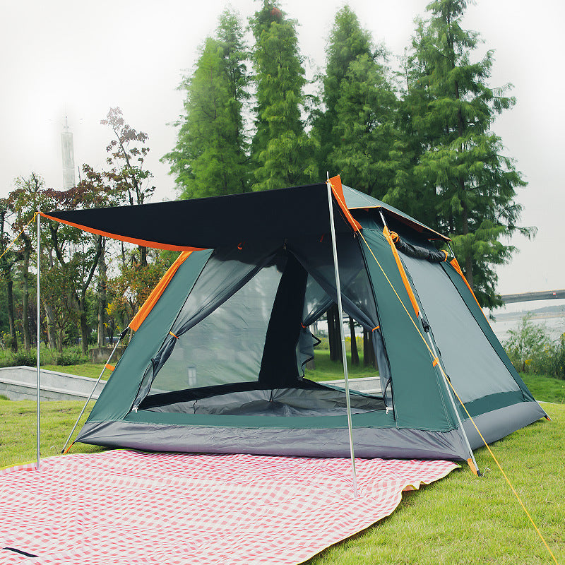 Fully Automatic Beach Camping Tent Rain Proof Multi Person Tent